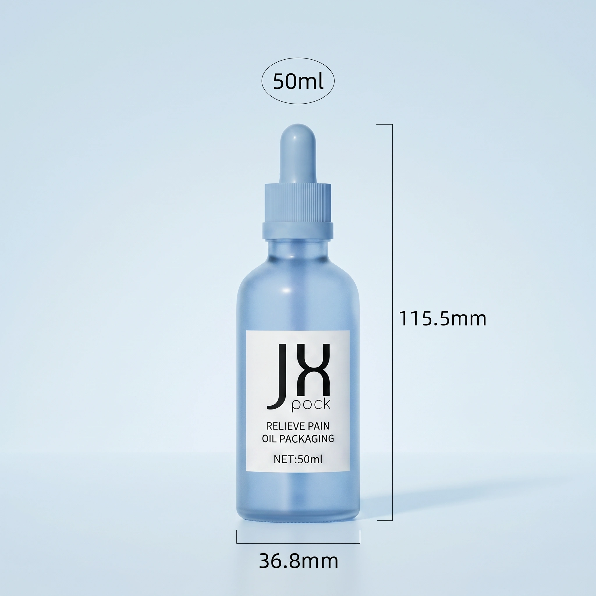 Premium value size serum bottle