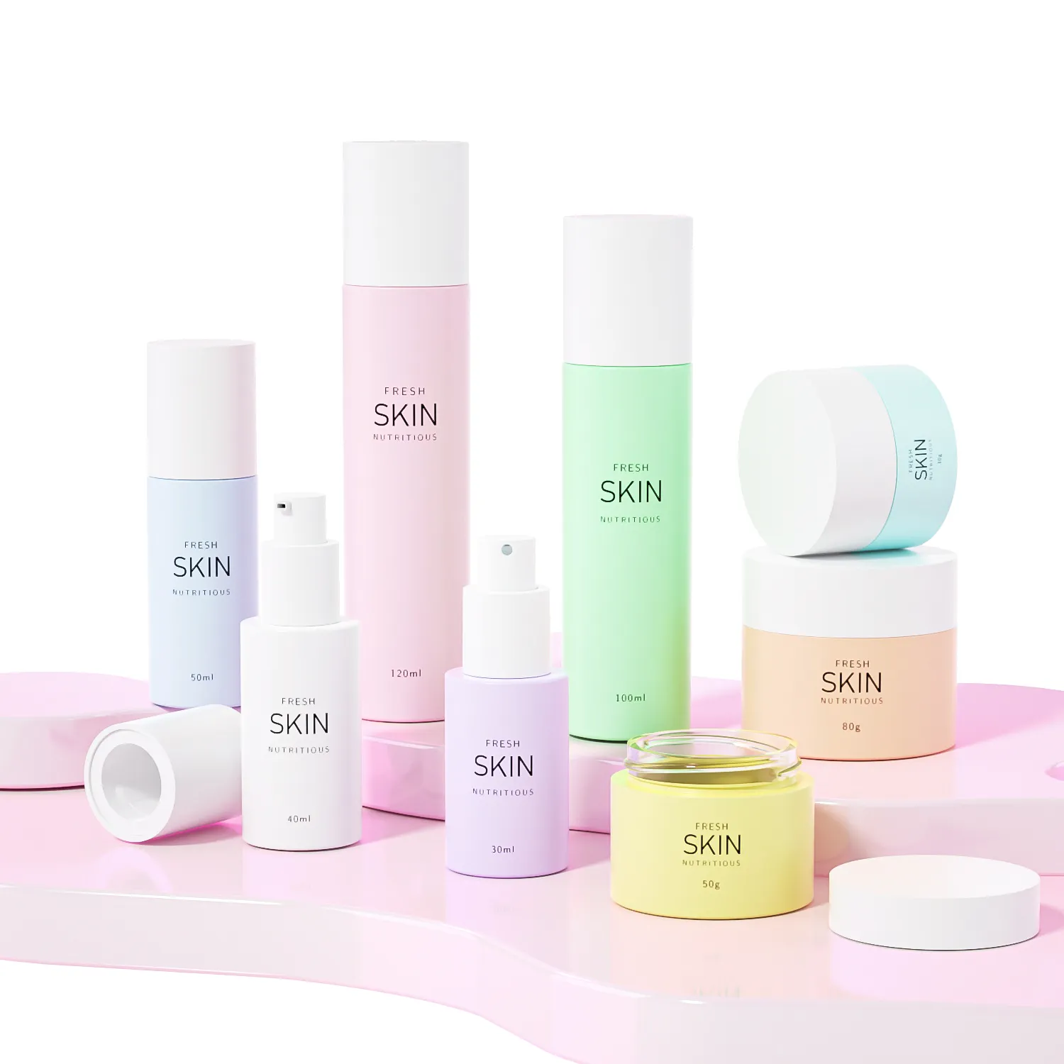 skincare bottle jar manufacturer