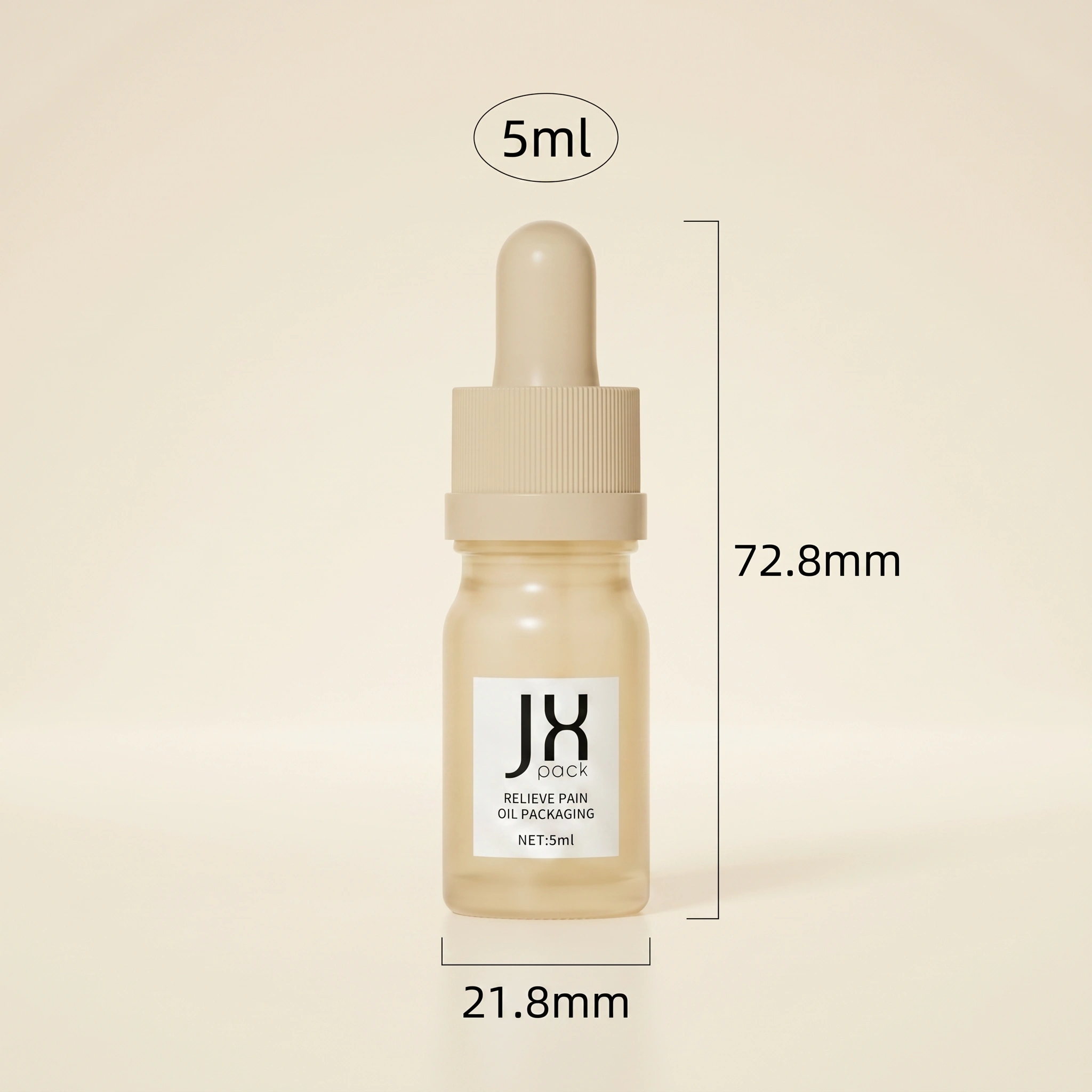 Trial sample serum bottle