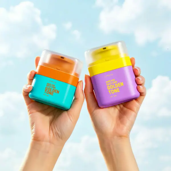 AS plastic cosmetic jar
