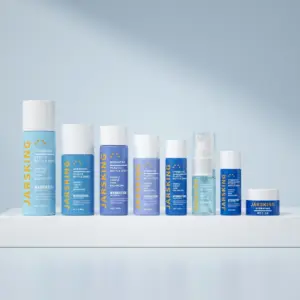 Cosmetic sample set packaging