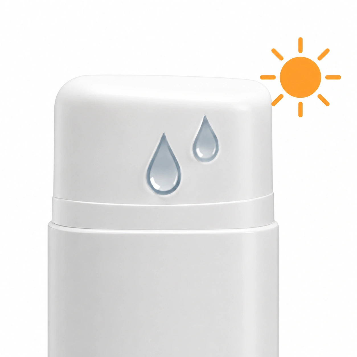 High-temperature resistant stick packaging for sunscreen and deodorant application