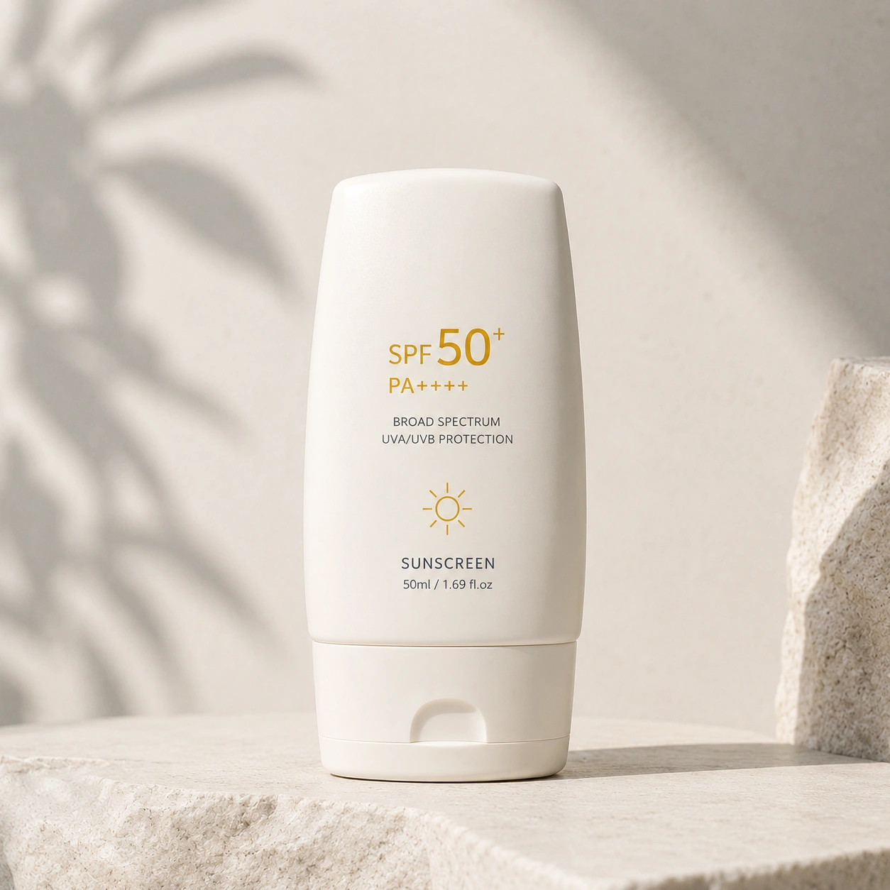 PP sunscreen bottle