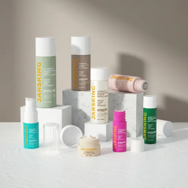 Travel size cosmetic containers