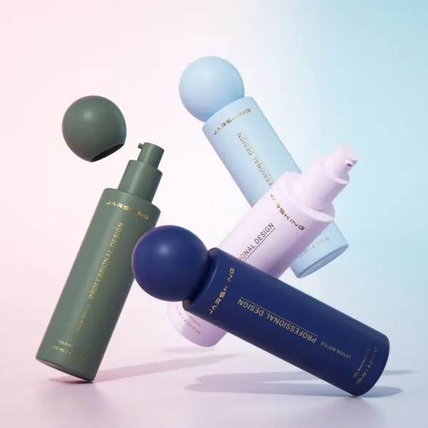 ball cap lotion bottle