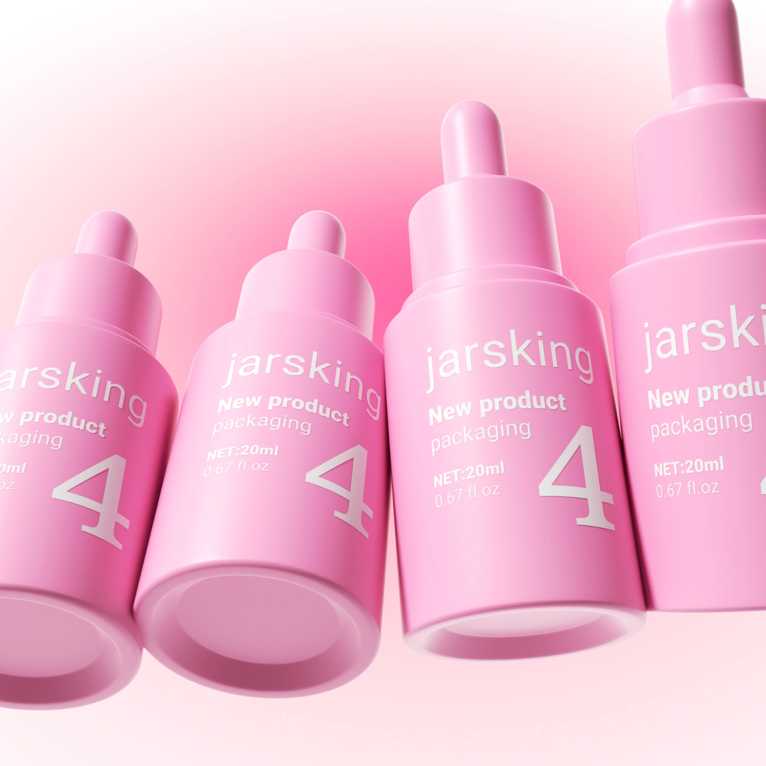 Clean Beauty serum Packaging
