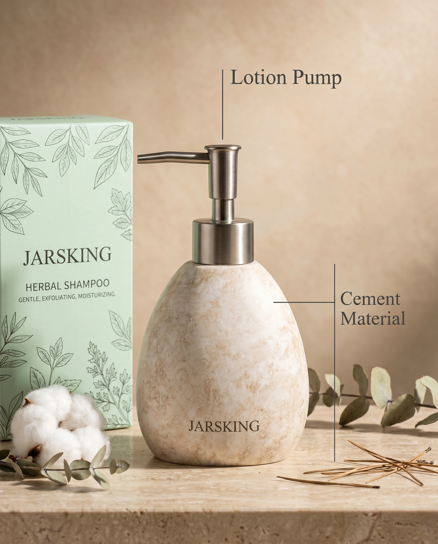 Custom branded bathroom set