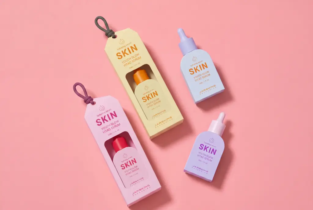 custom Clean Beauty serum bottle