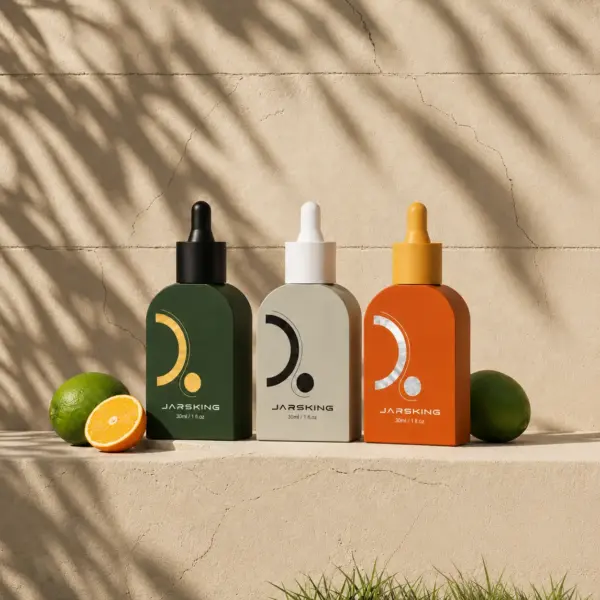 custom shape serum bottle