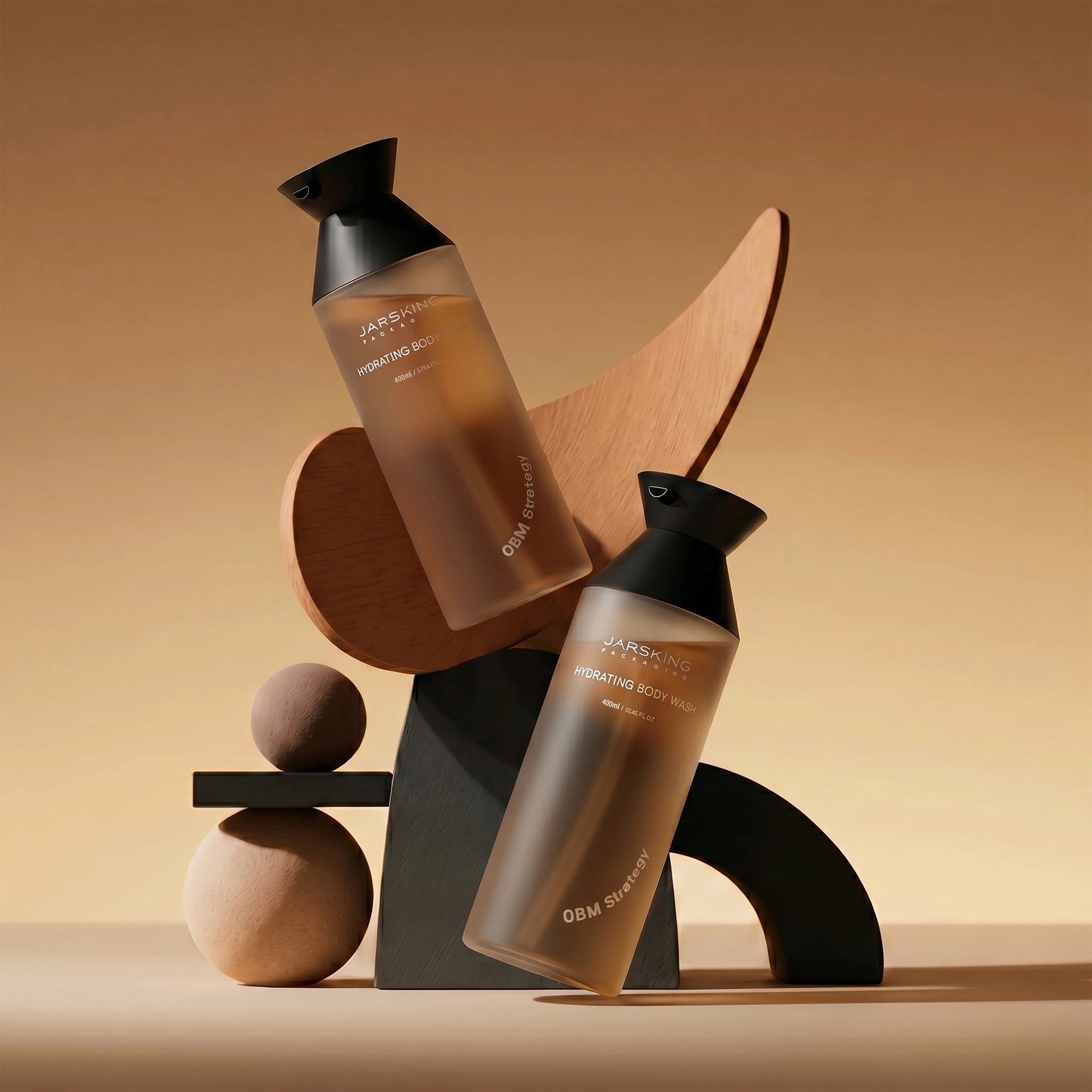 Eco-friendly shampoo bottle