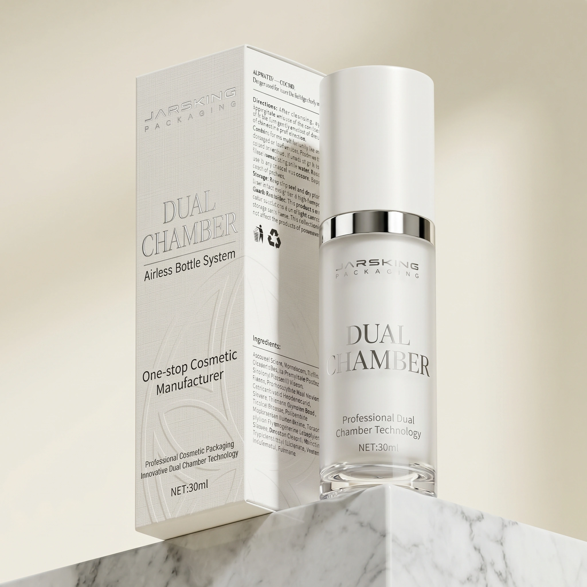 Fresh-activated serum bottle