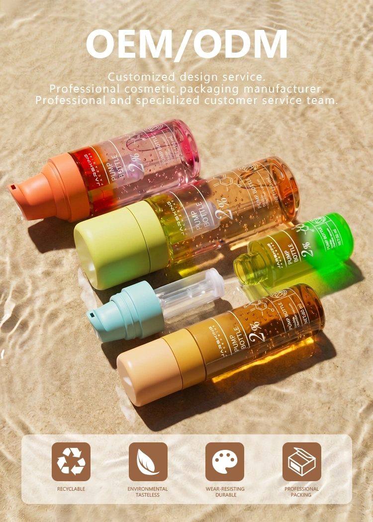 Fresh mix cosmetic packaging