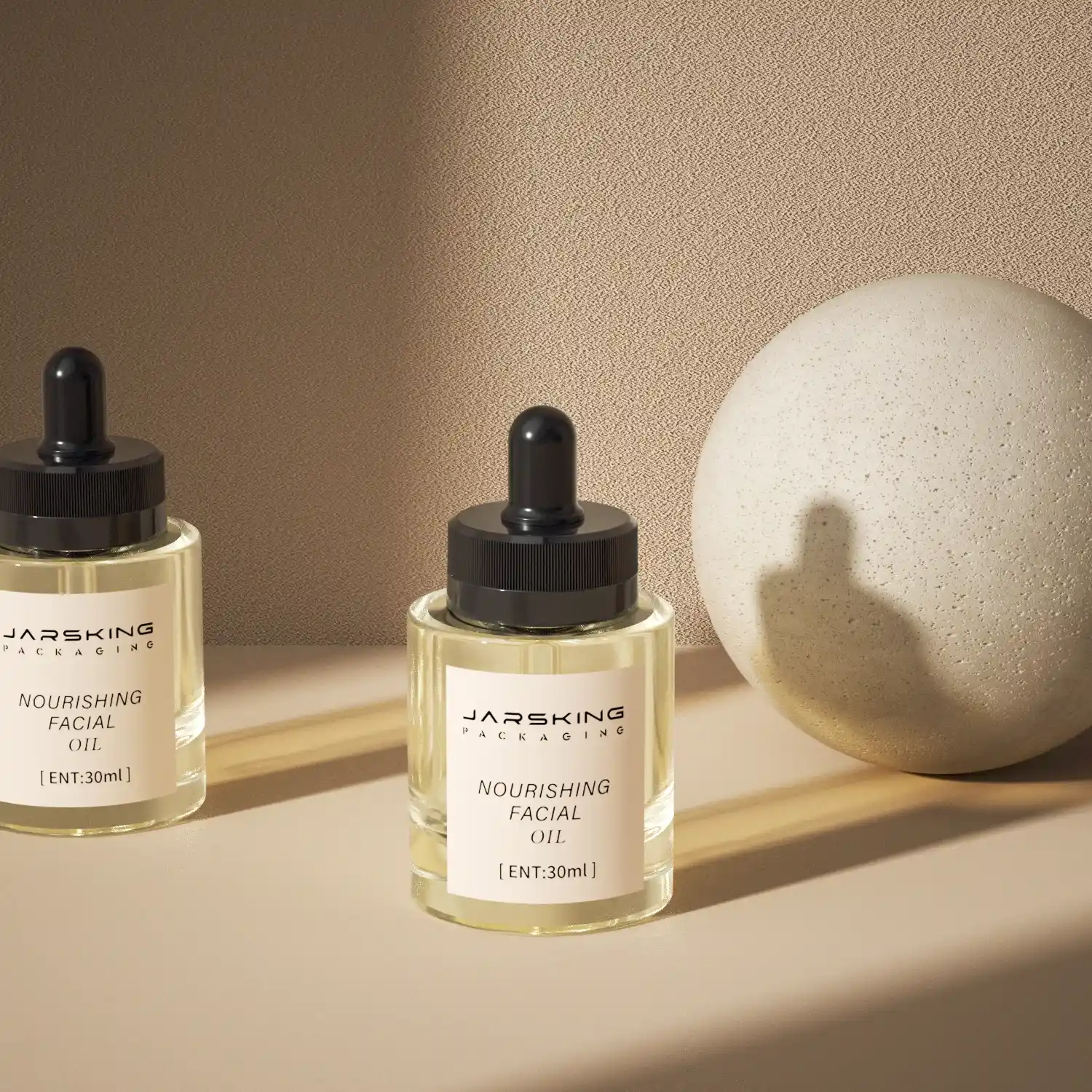 instagram style serum packaging