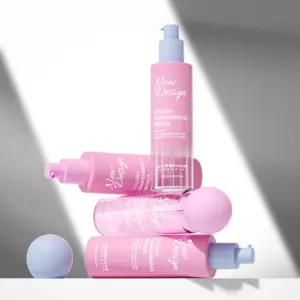 pink gradient cosmetic bottle wholesale
