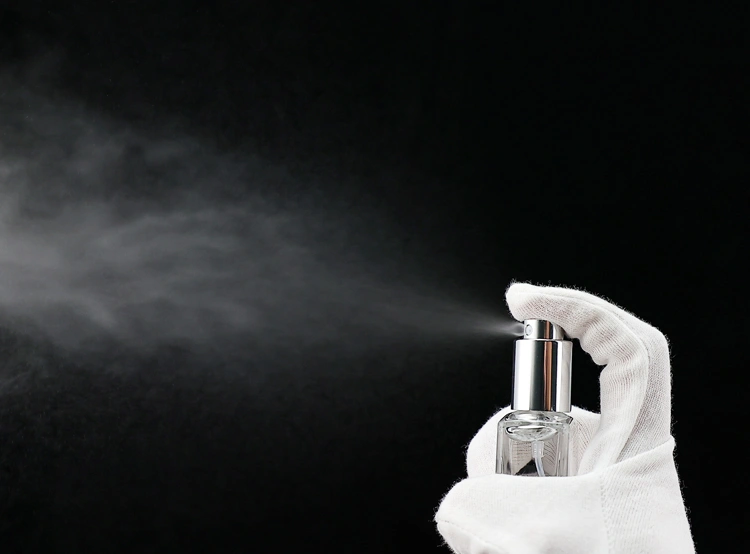 spray bottle output