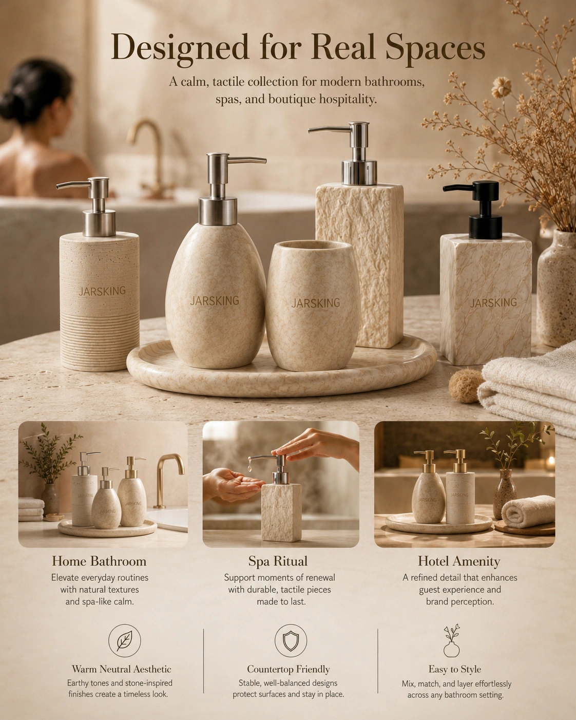 Wholesale luxury amenity sets