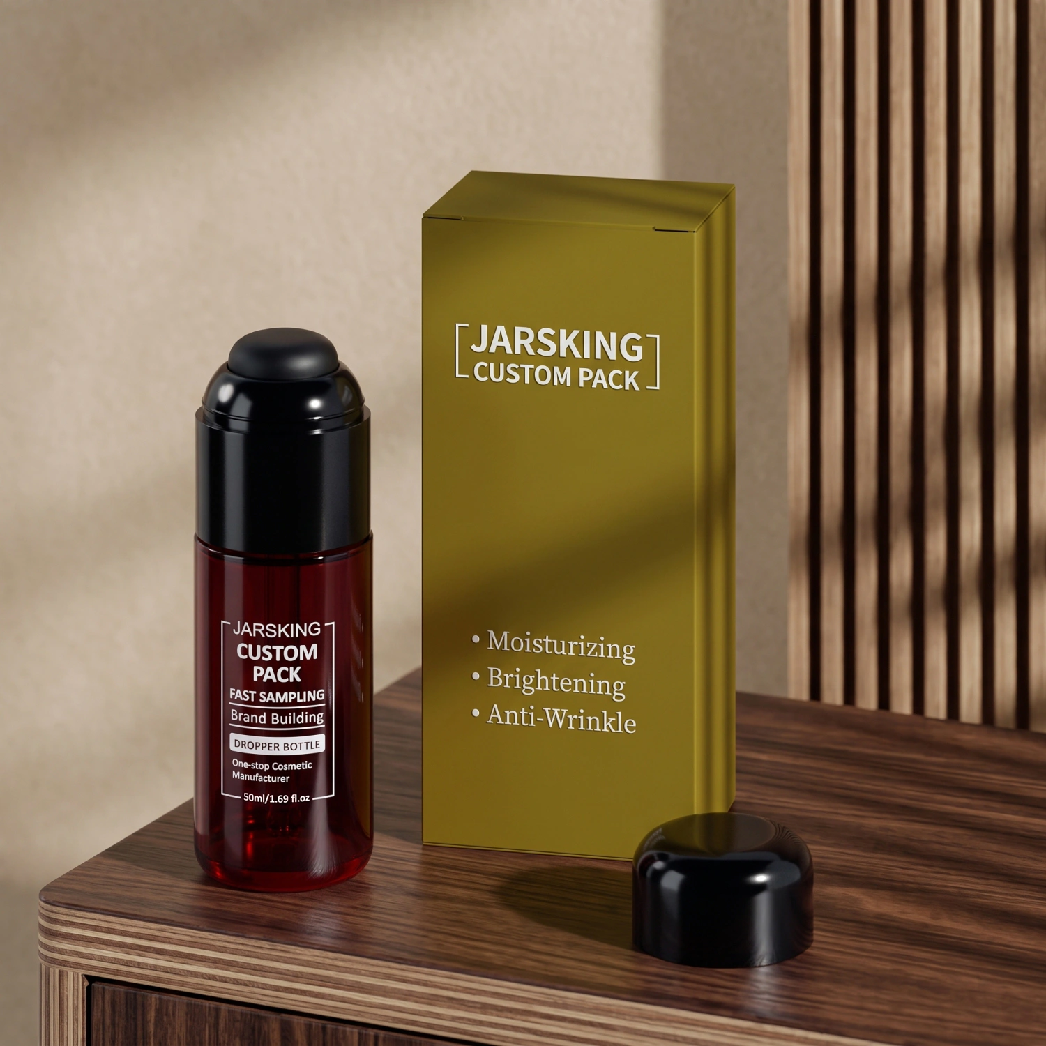 50ml serum pump bottle