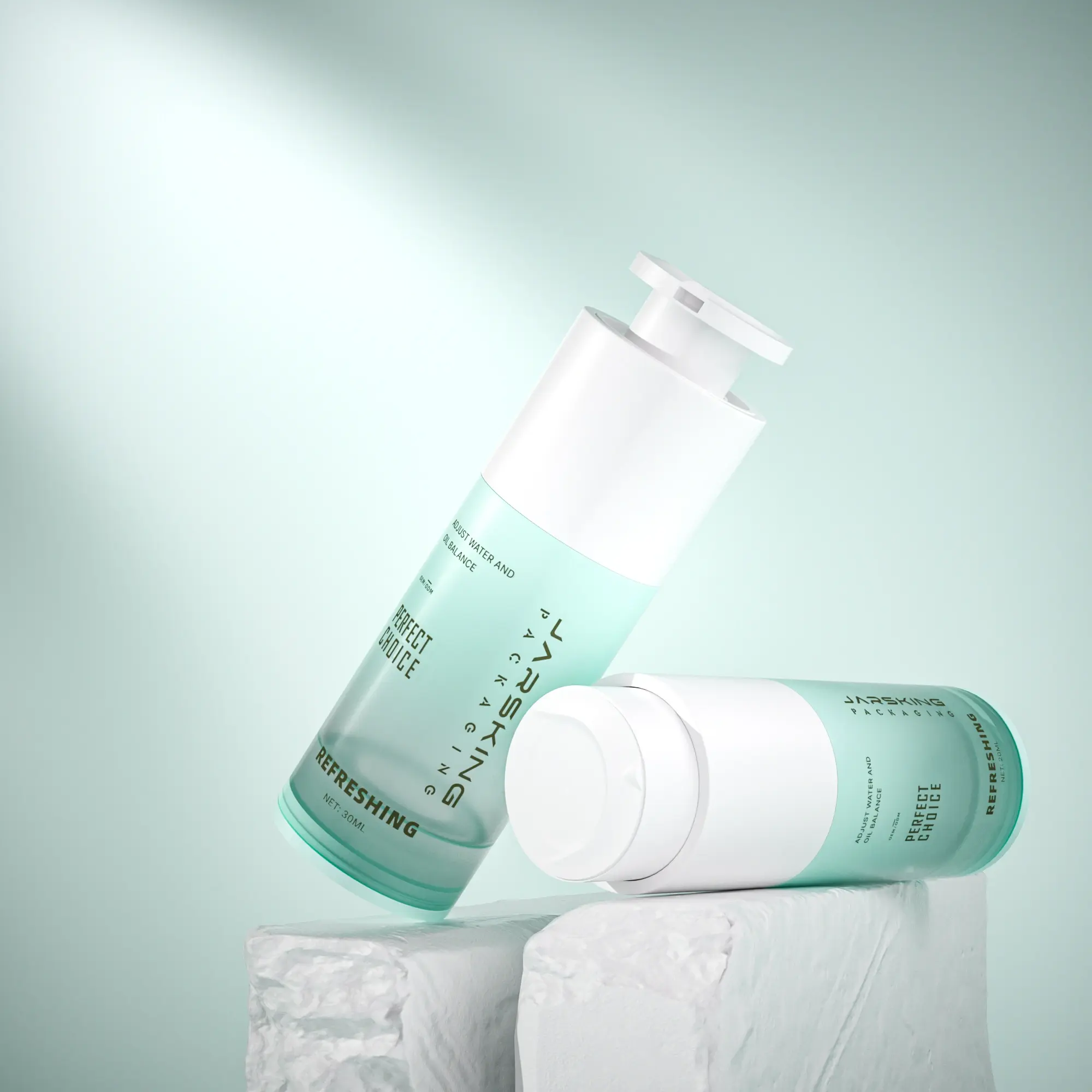airless bottle for skincare cream