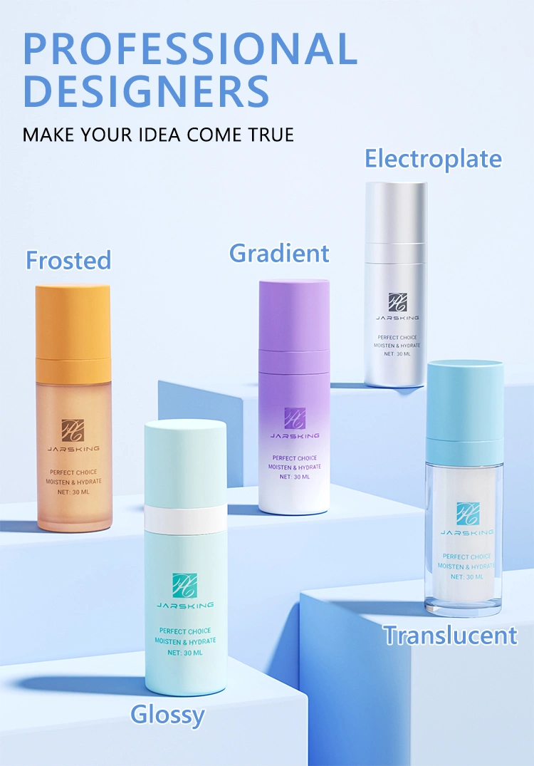 Custom airless serum packaging