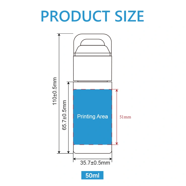 custom serum packaging bottle