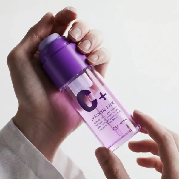Lightweight PETG bottle for serum