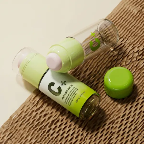 push button serum dispenser bottle