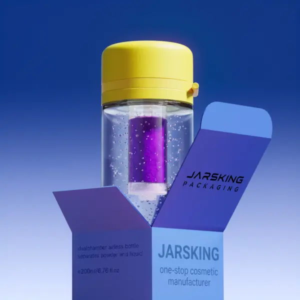 two chamber cosmetic bottles manufacturer