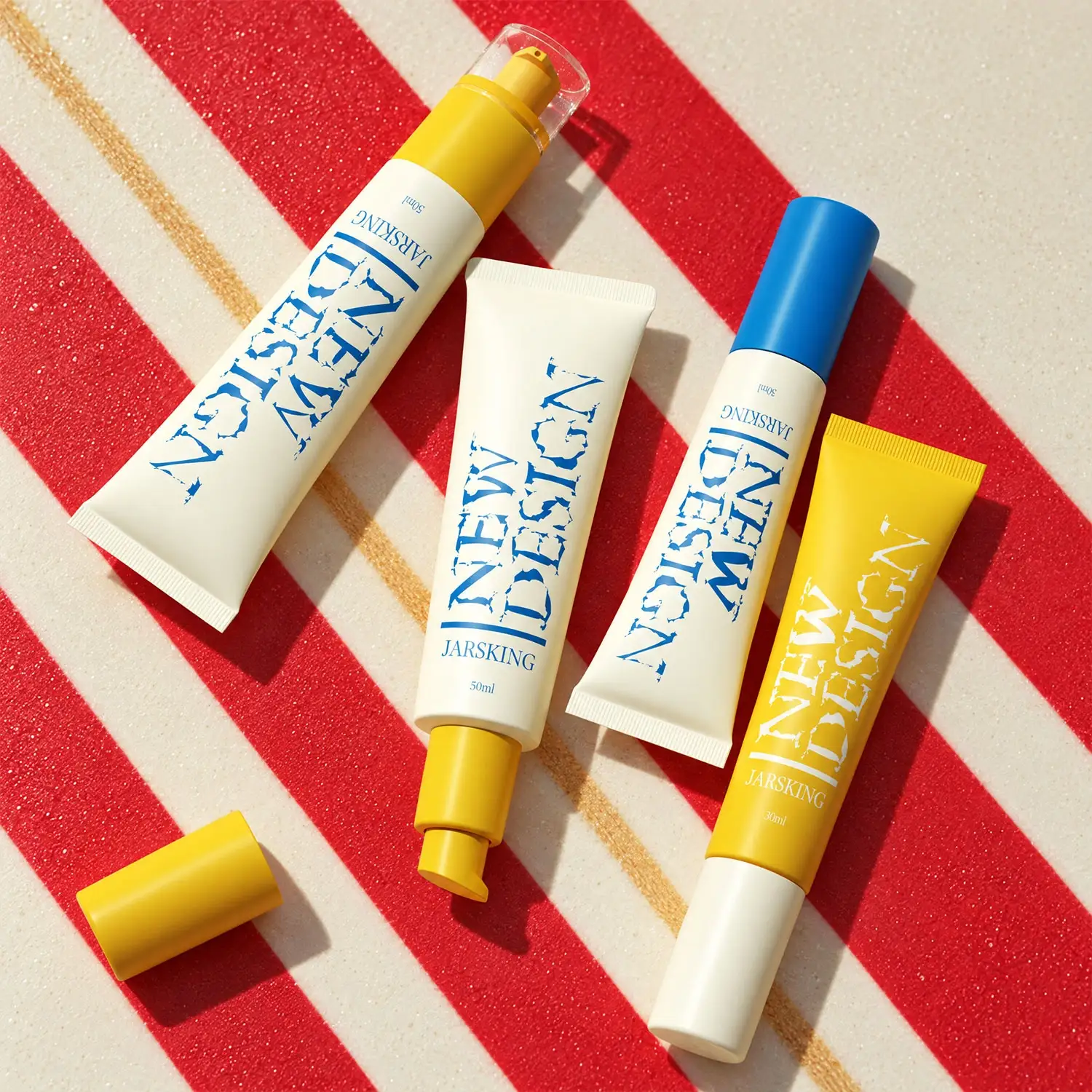 airless pump tube for facial skincare