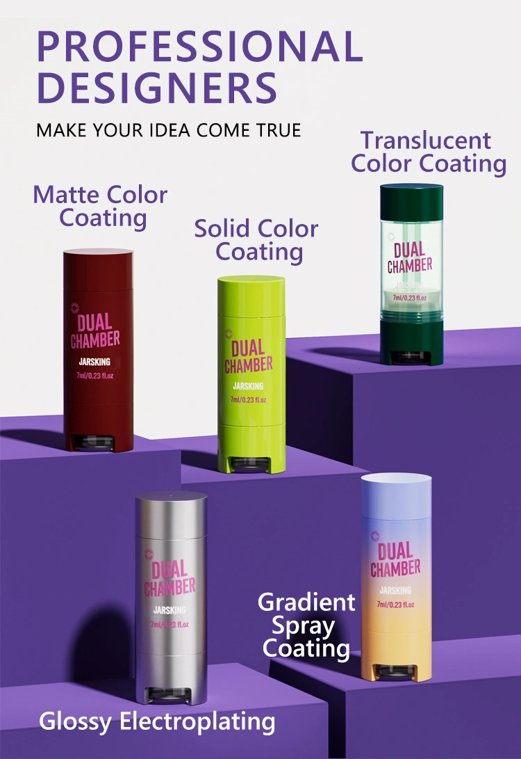 custom glass insert serum packaging