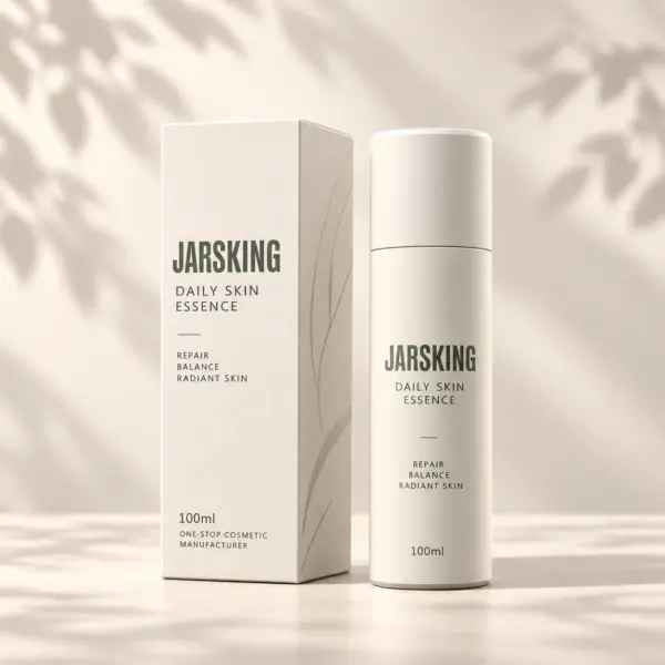 cylindrical PLA skincare container