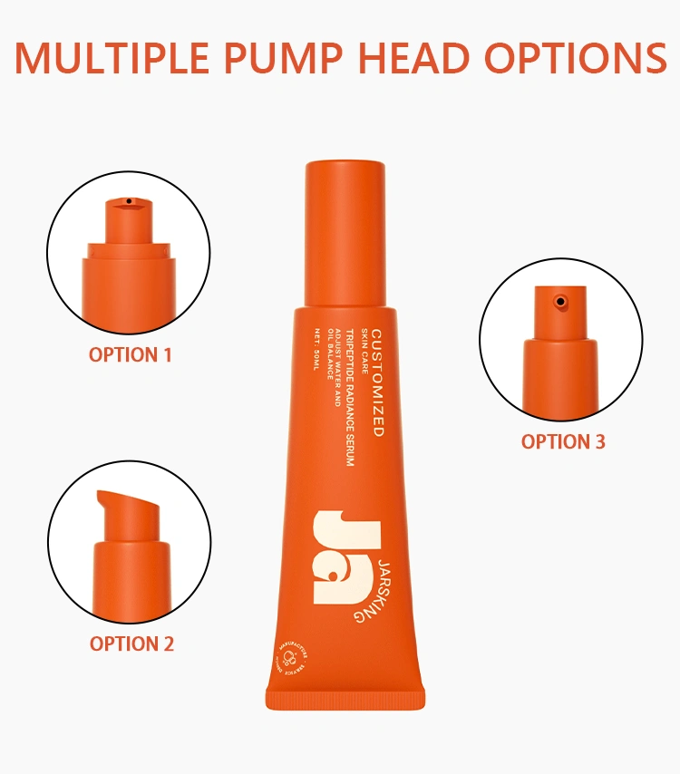OEM polyethylene skincare pump tubes