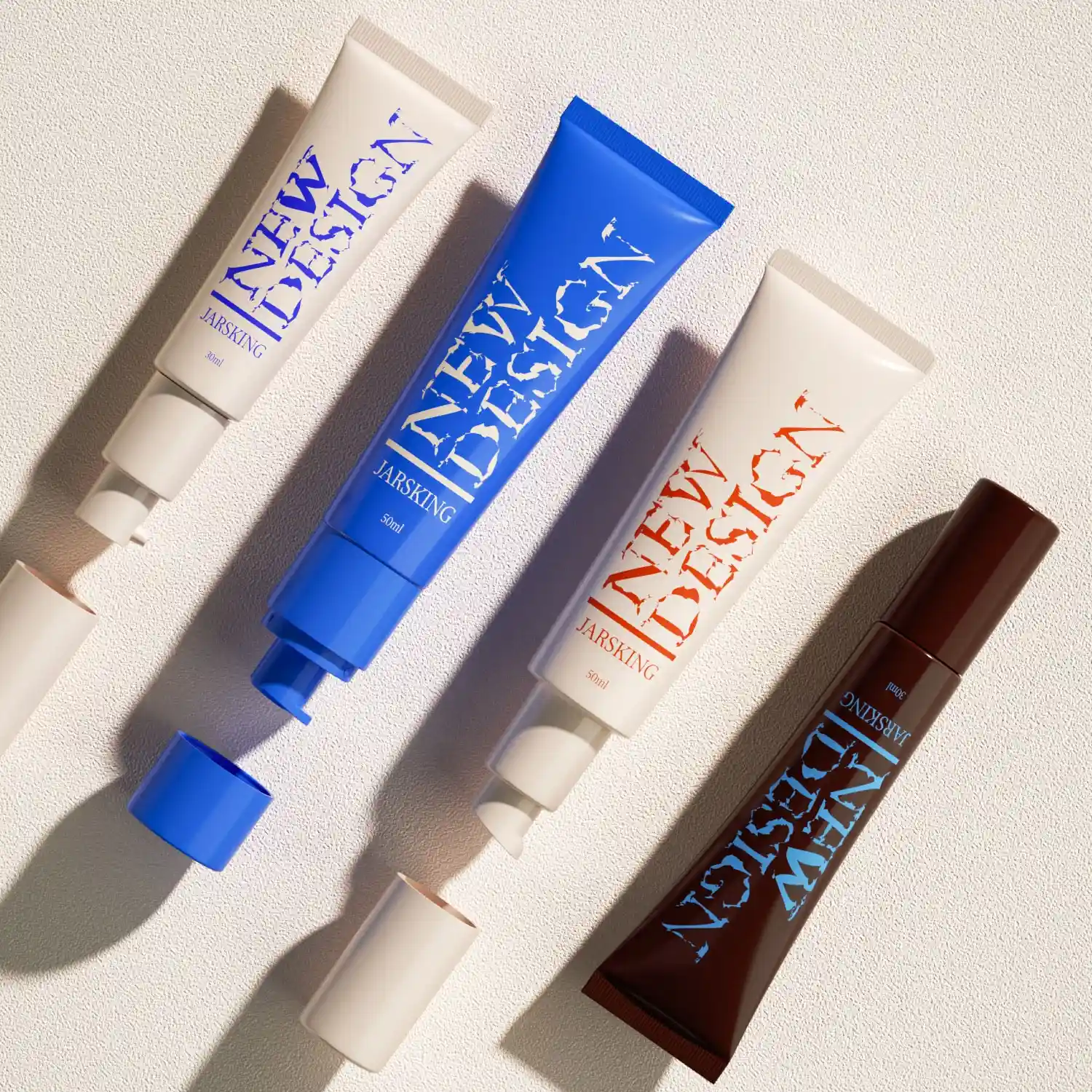 soft wall cosmetic dispensing tube