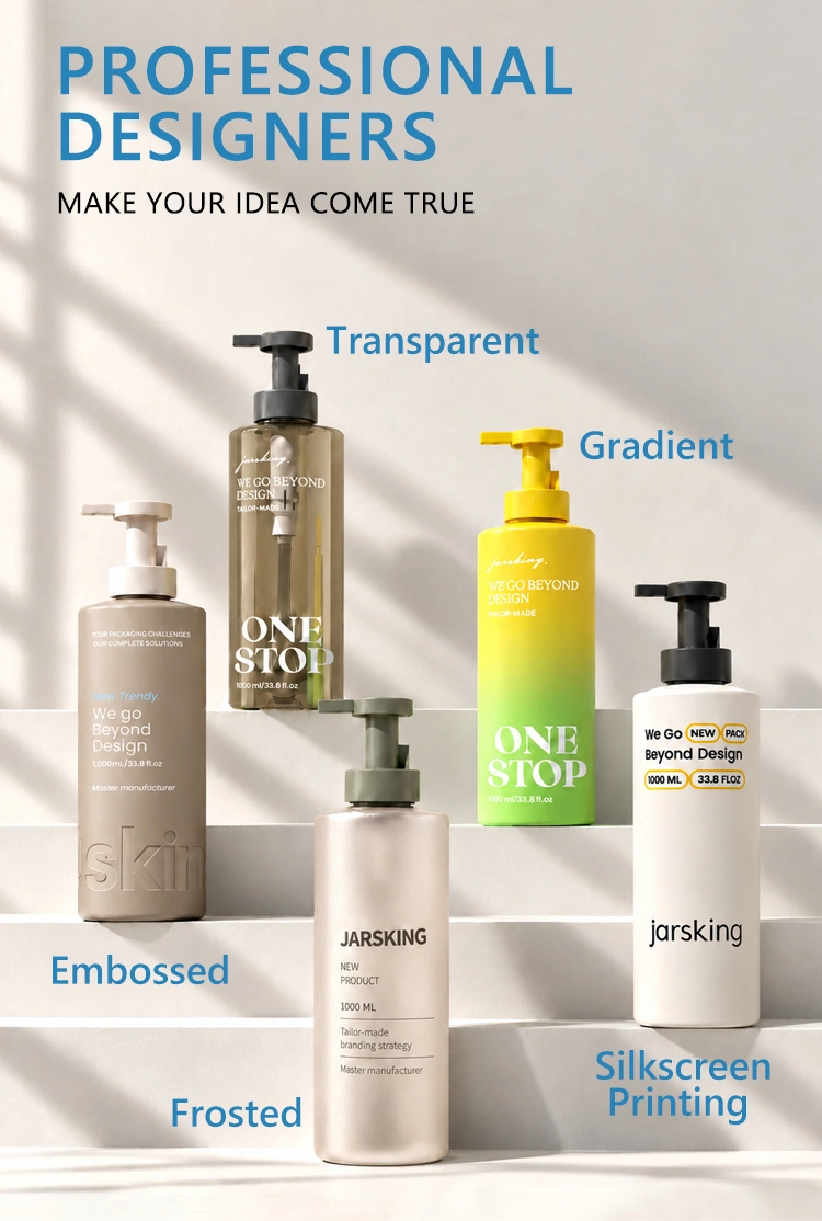 tall bathroom dispenser bottles with custom printing