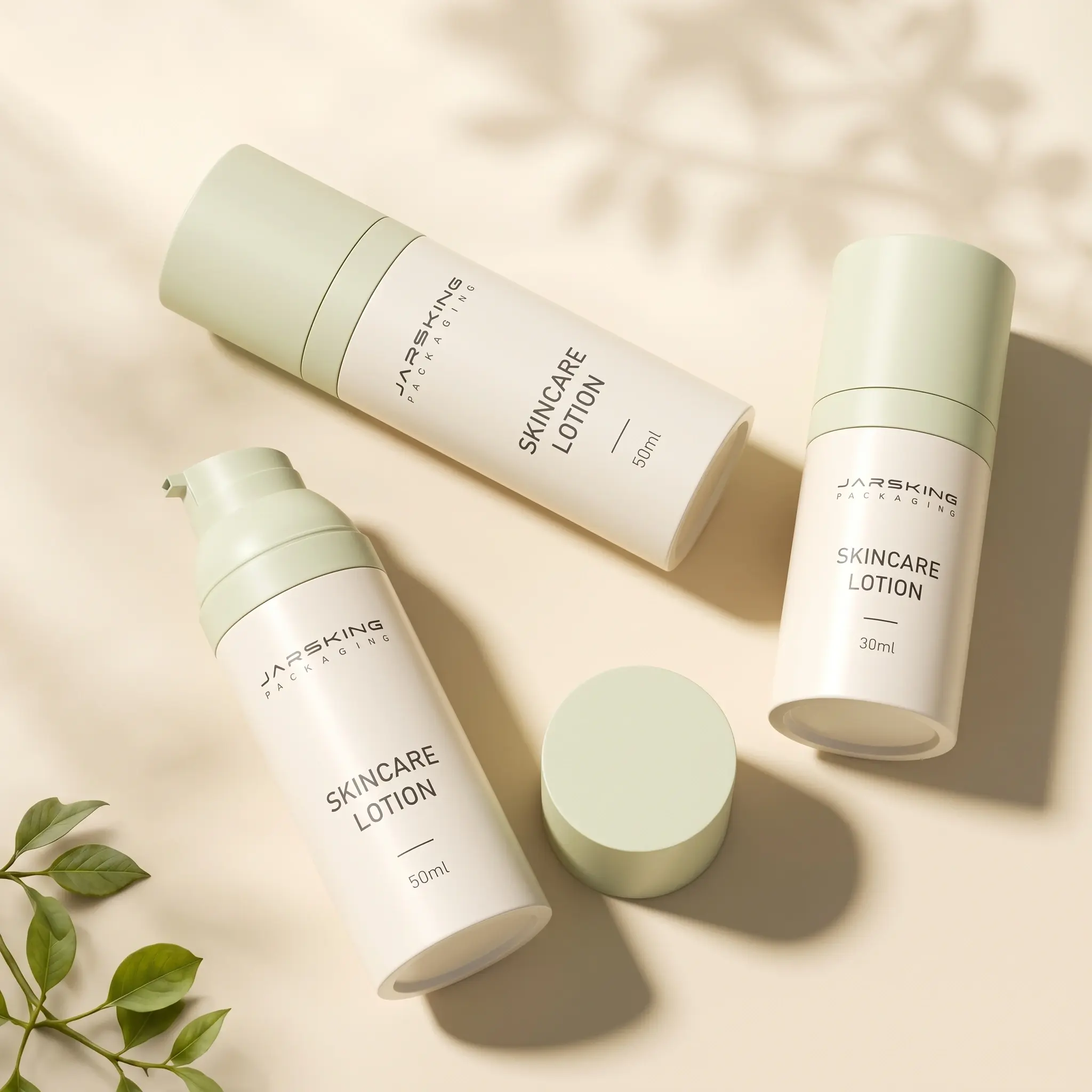 thick base PP skincare container